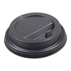 Крышки (П) TLS 80мм черные с клапаном 100шт