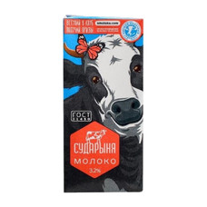 Молоко Сударыня 3.2% 973мл (1кг) ТВА