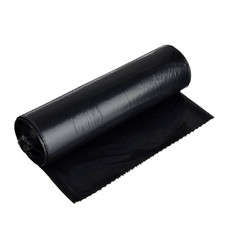 Мешки для мусора ПВД 240л 90х140 40мк ПВД 10шт/рул черные